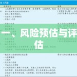 一、风险预估与评估